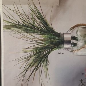 Fern Grass Bush Home Interiors New 27" floral filler decor use in arrangement